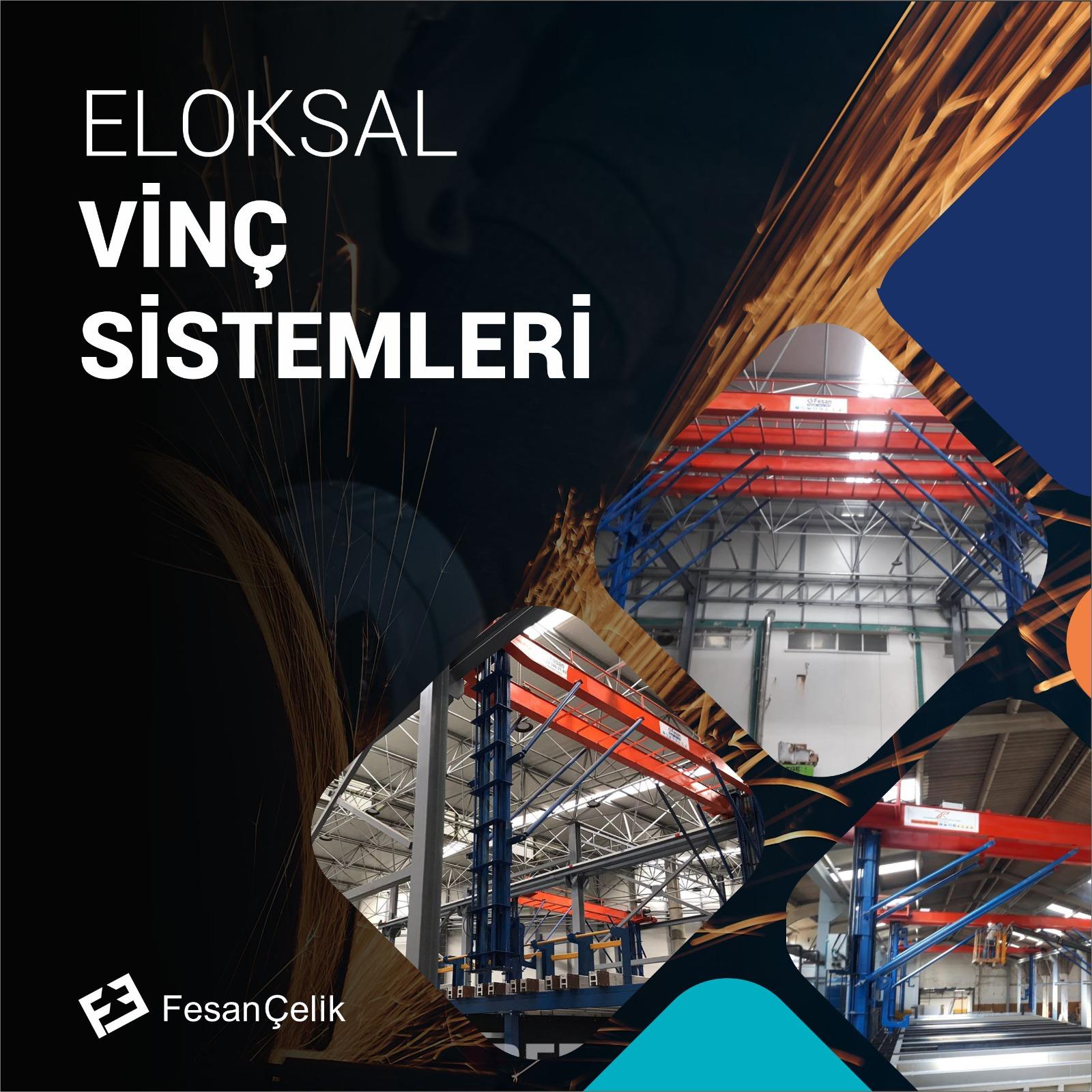 Tam Otomasyonlu Eloksal Vinç Sistemlerimiz sahada